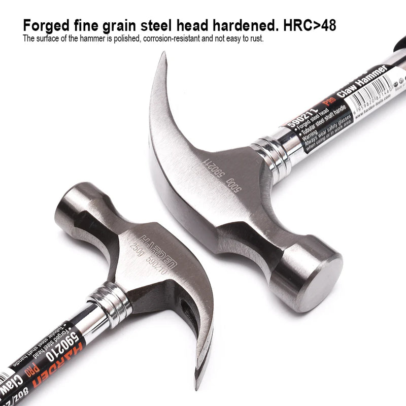 Harden Claw Hammer with Tubular Handle 0.25kg/8oz