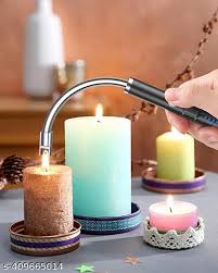 Arc Lighter with USB Charging,Flameless Windproof,LED Battery Display,Safety Switch,Rotate 360 Degrees,for Aromatherapy